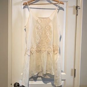 Becca swim coverup cream sheer